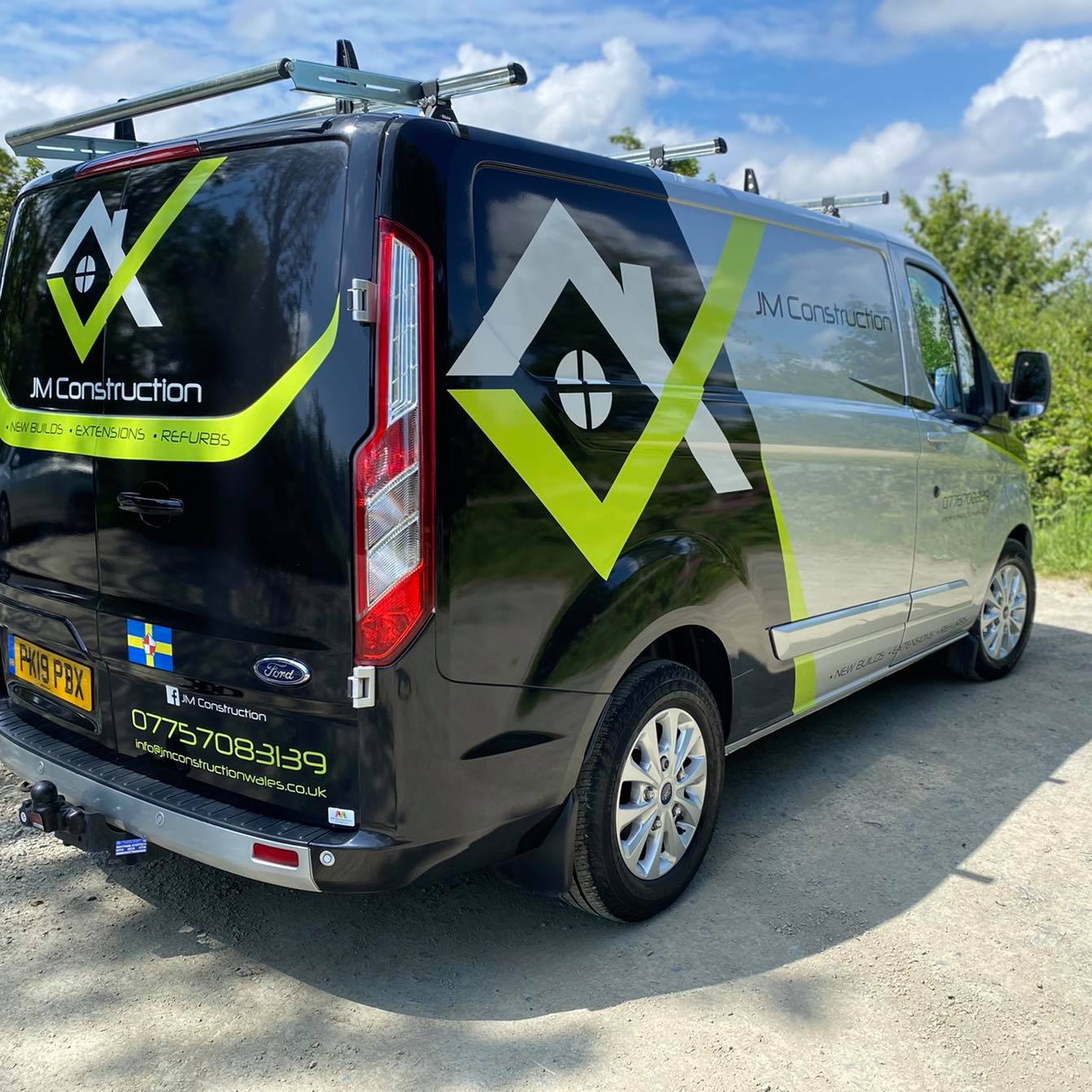 JM Construction Van